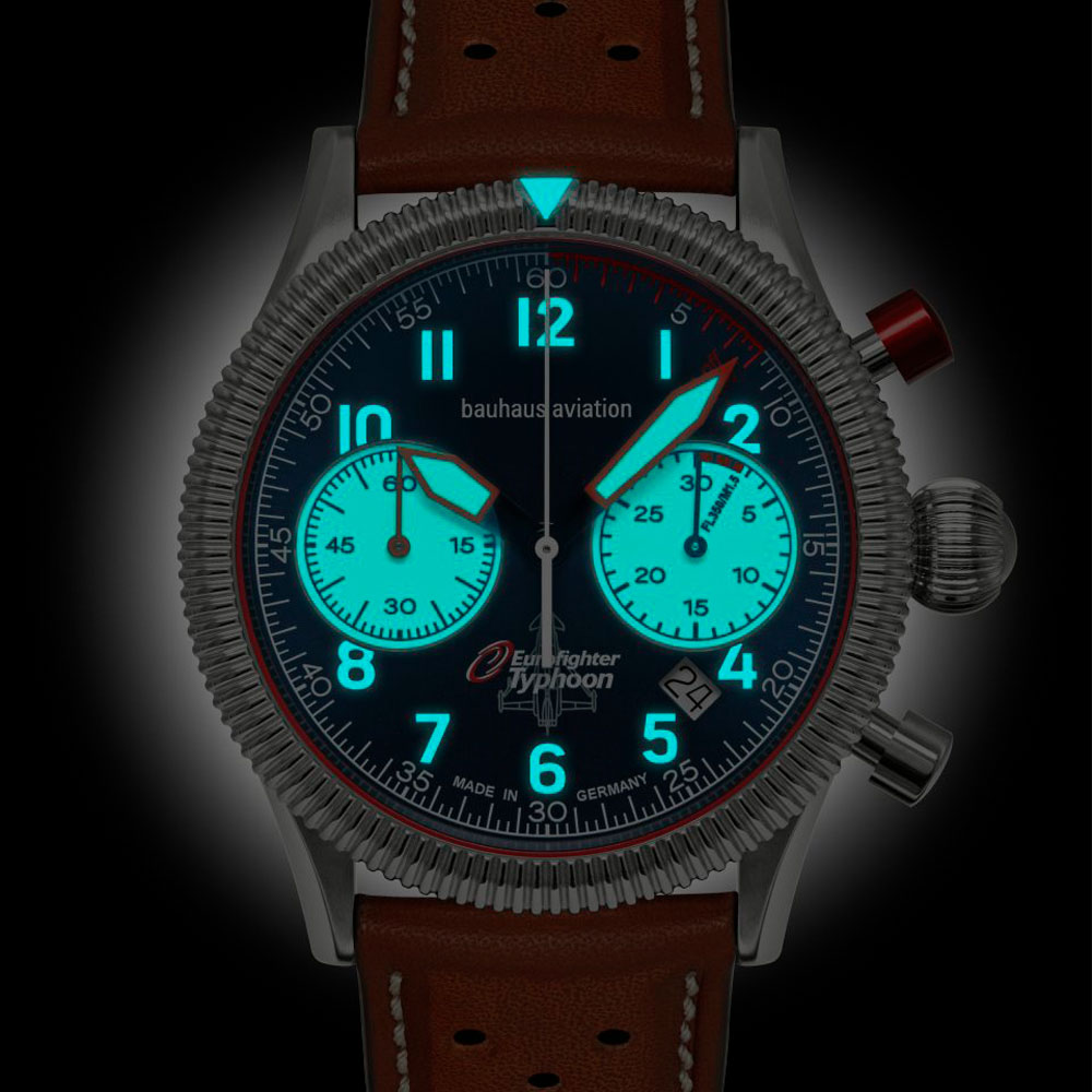 Nachleuchtende bauhaus aviation Eurofighter Typhoon von Pointtec