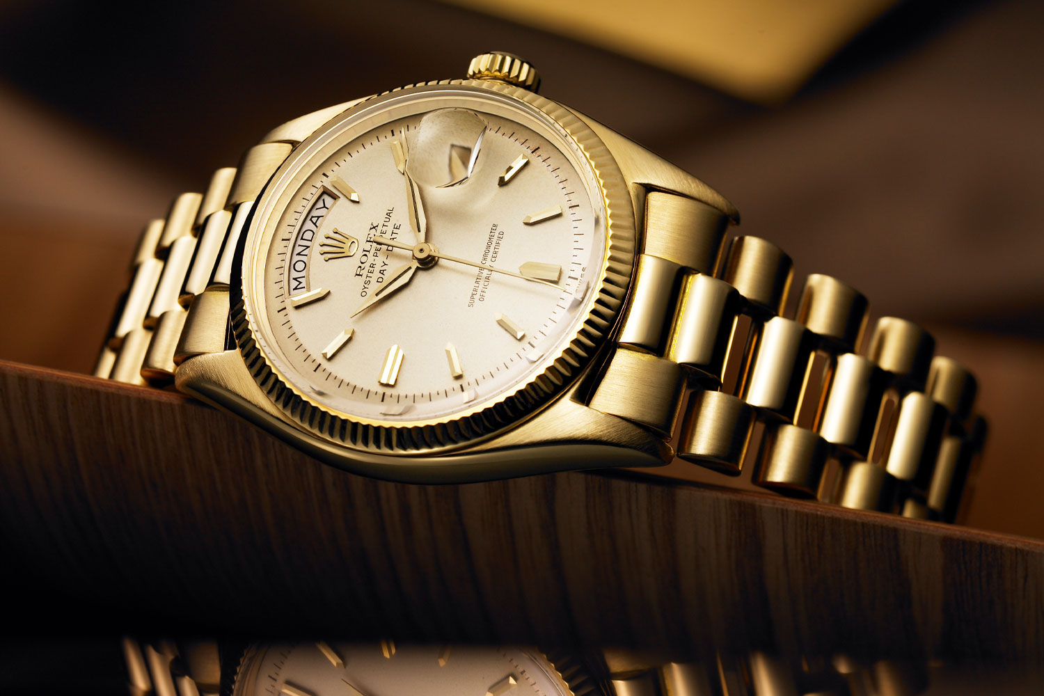 First Day-Date from Rolex, dating from 1956.