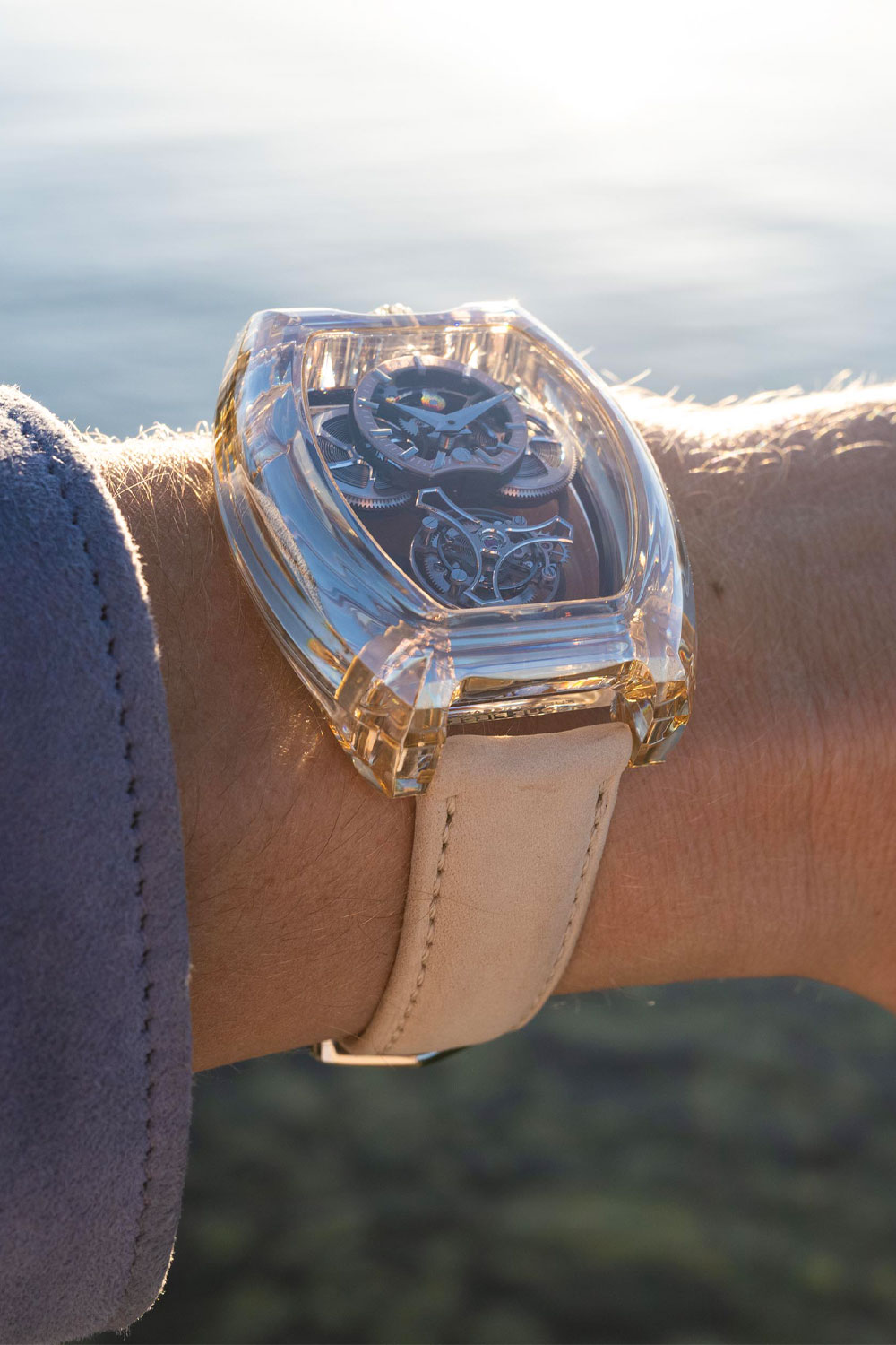 Purity Moissanite Curvy Tourbillon von ArtyA