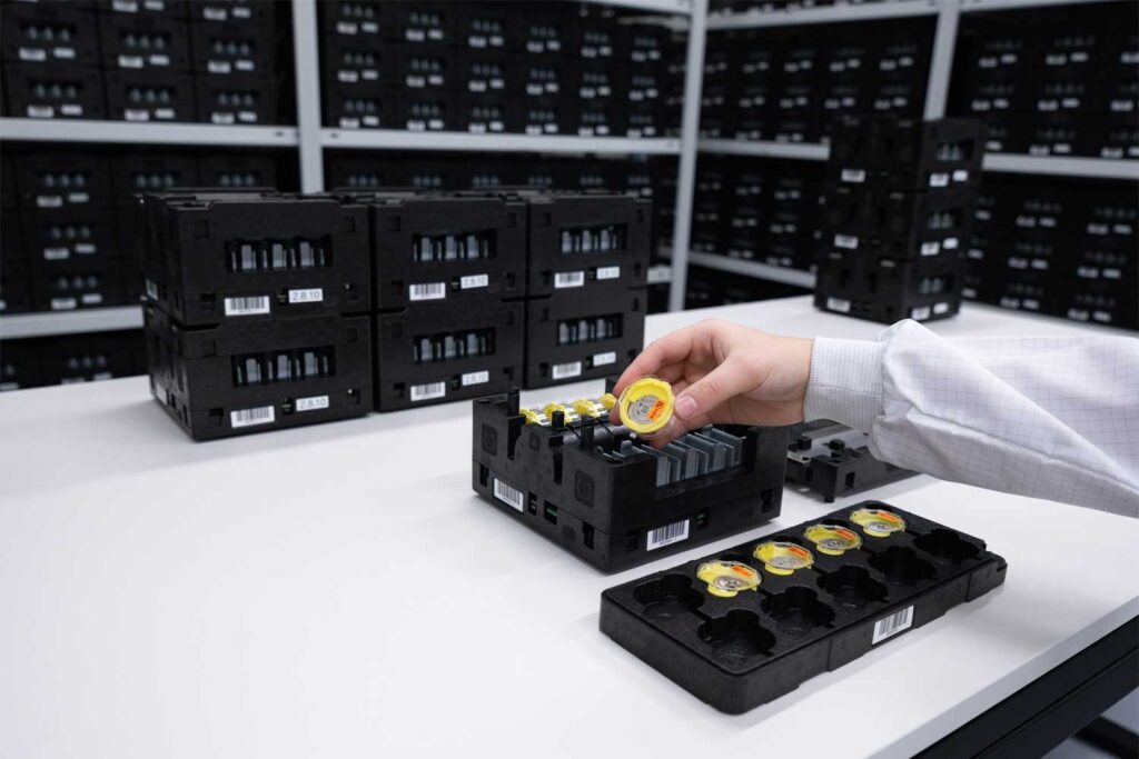 Kaliber im Omega Laboratoire de Précision