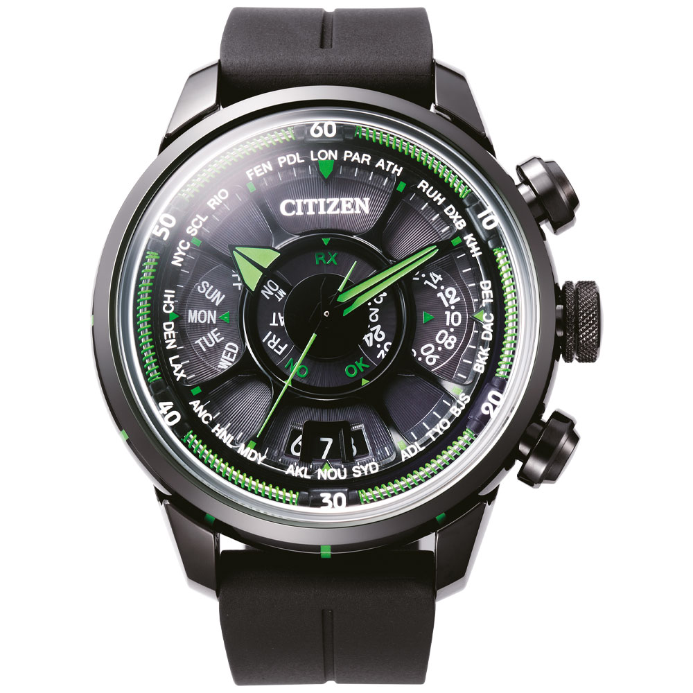 Konzeptuhr Satellite Wave von Citizen mit Eco-Drive-Antrieb von 2011