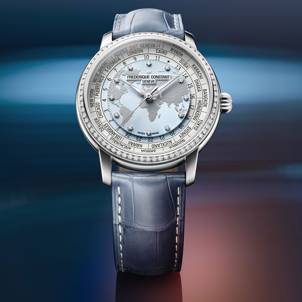 Frederique Constant: Classic Manufacture Worldtimer