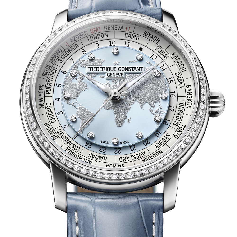Frederique Constant: Classic Manufacture Worldtimer