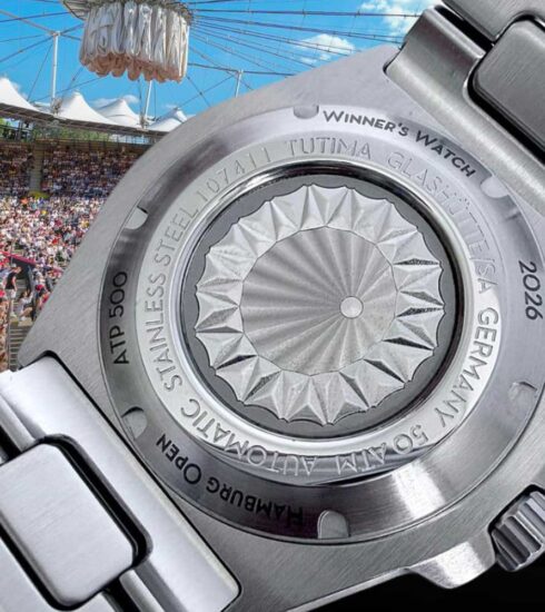 M2 Seven Seas S von Tutima Glashütte, Rückseite