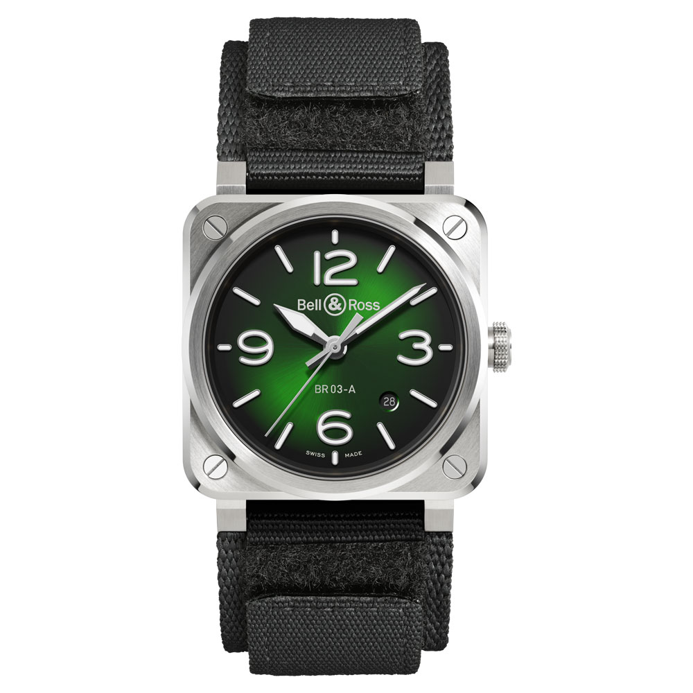 Bell & Ross: BR-03 Green Steel