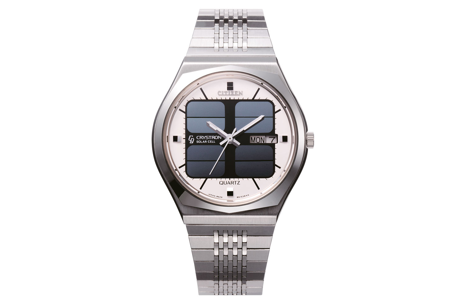 Citizen Crystron Solar Cell mit Eco-Drive-Antrieb von 1976