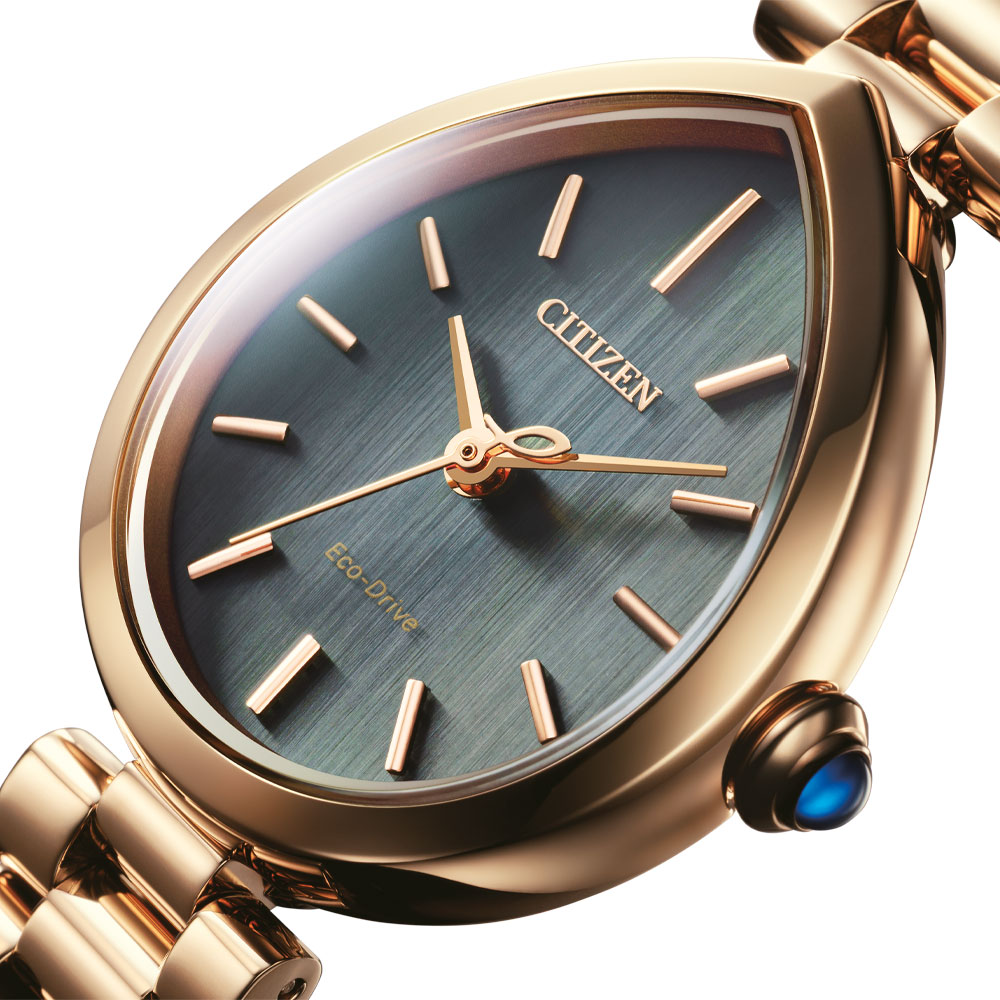 Uhr von Citizen mit Eco-Drive-Antrieb und Polycarbonat-Zifferblatt