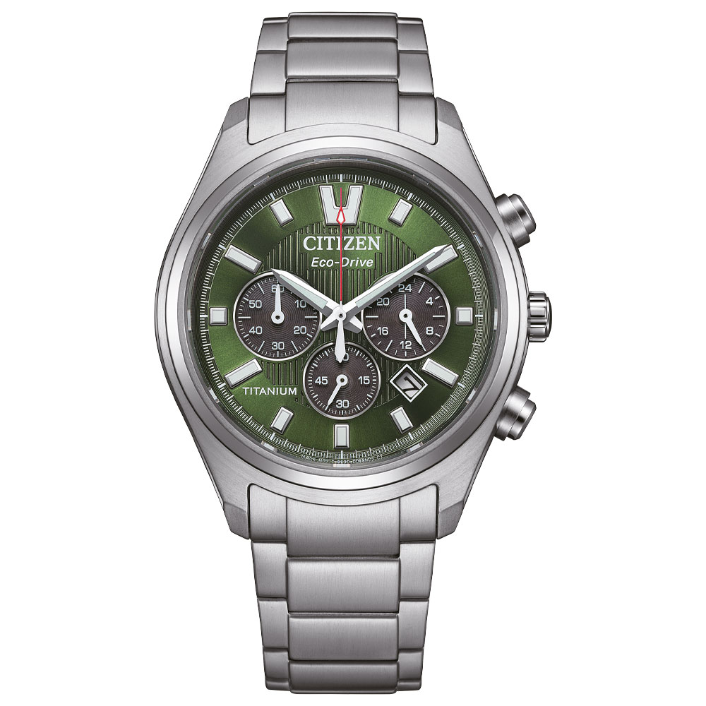 Citizen: Super Titanium-Chronograph Eco-Drive