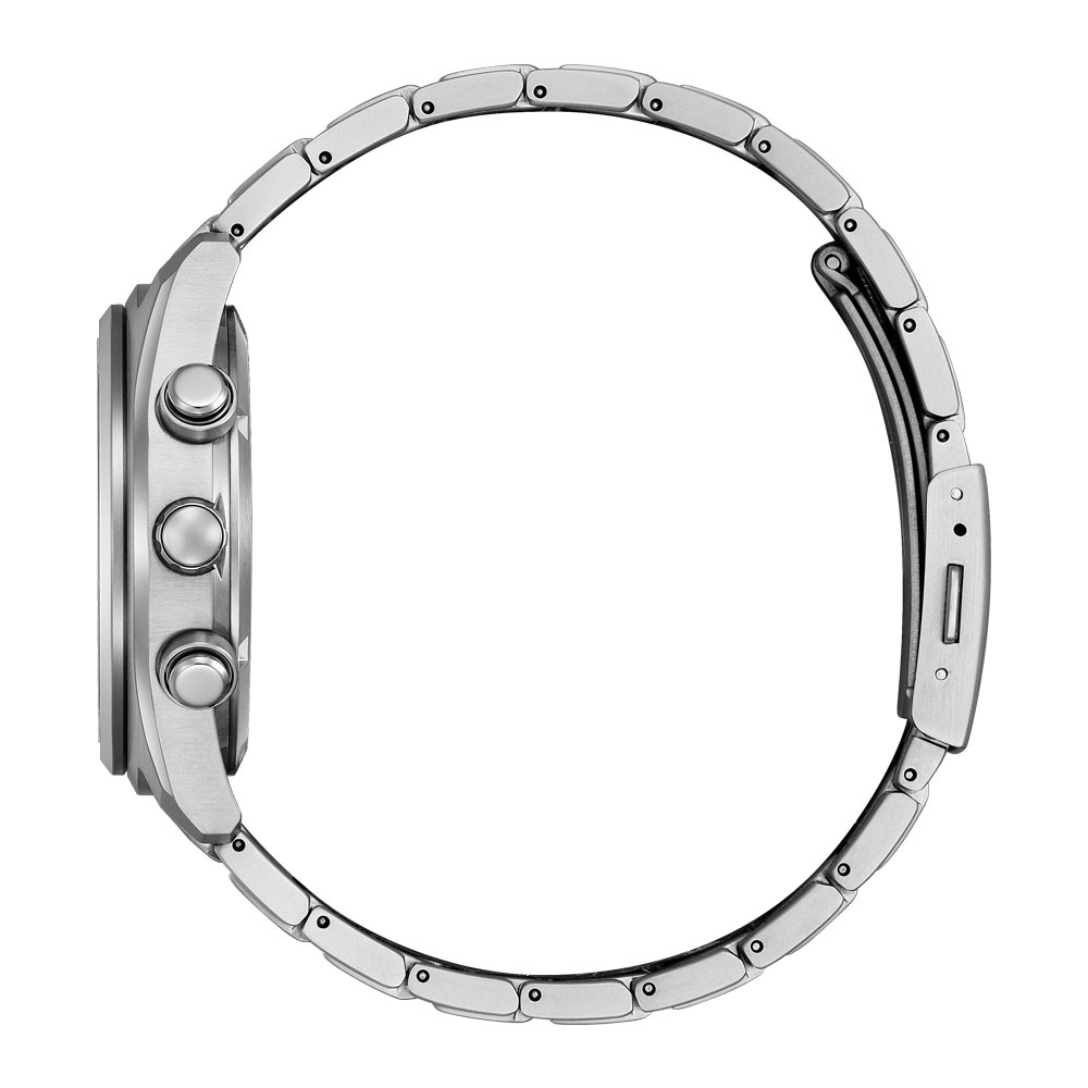 Citizen: Super Titanium-Chronograph Eco-Drive, von der Seite