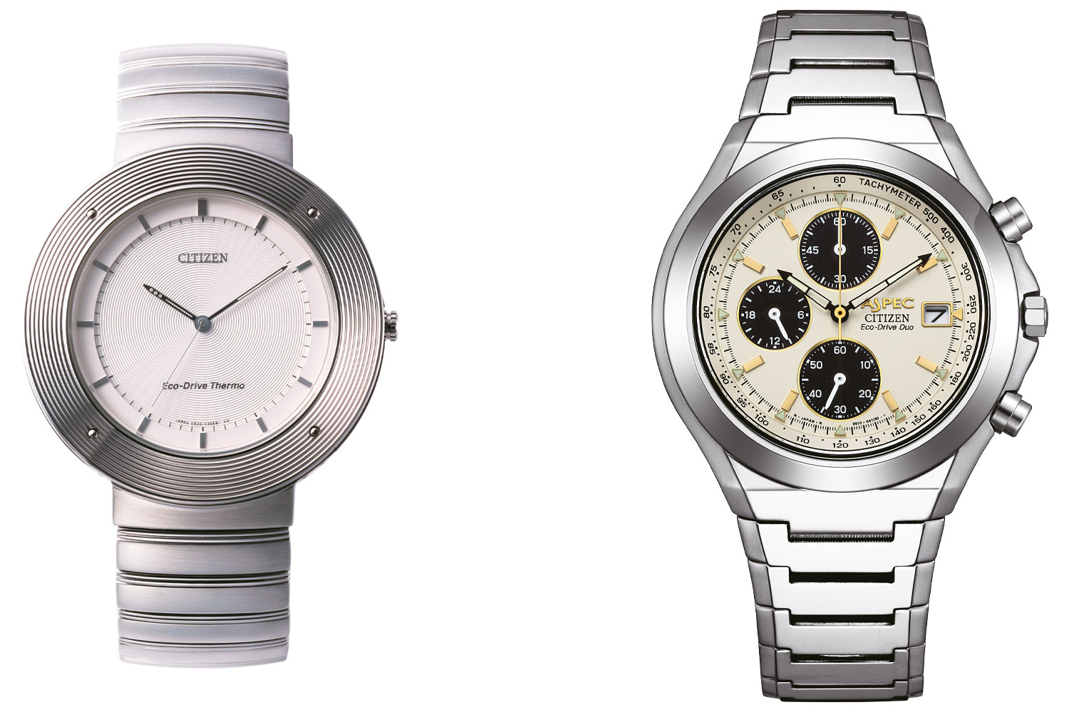 Modelle Thermo und Duo von Citizen