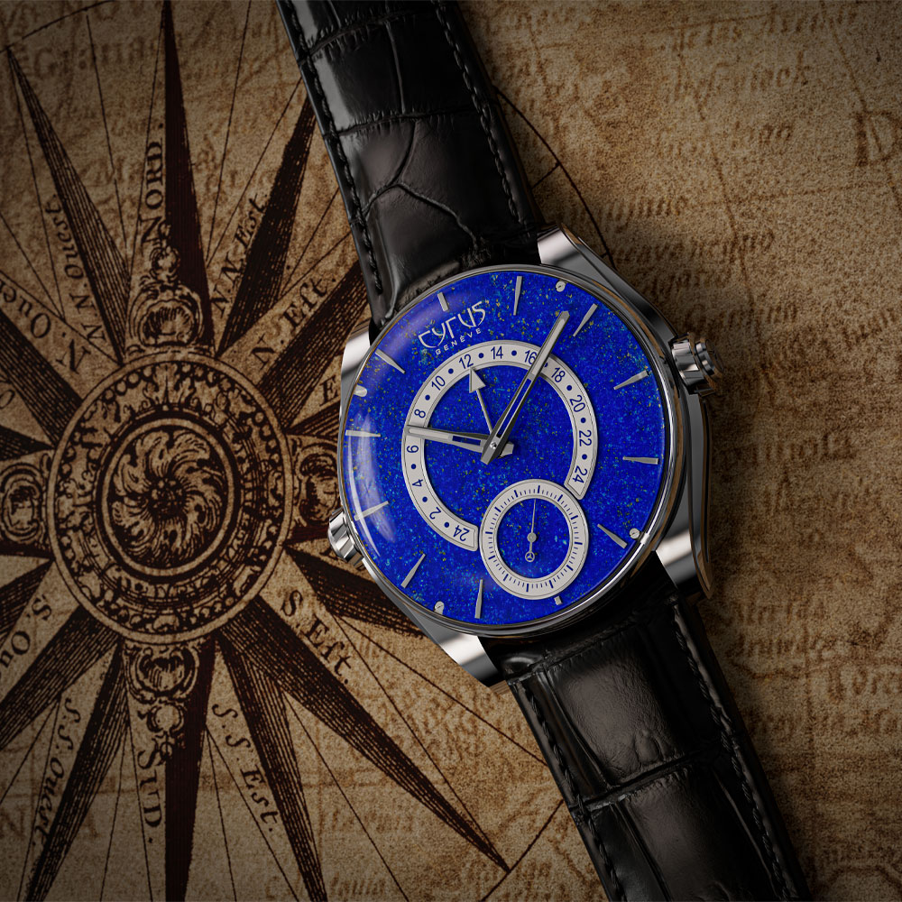 Cyrus: Dominion Lapis Blue GMT