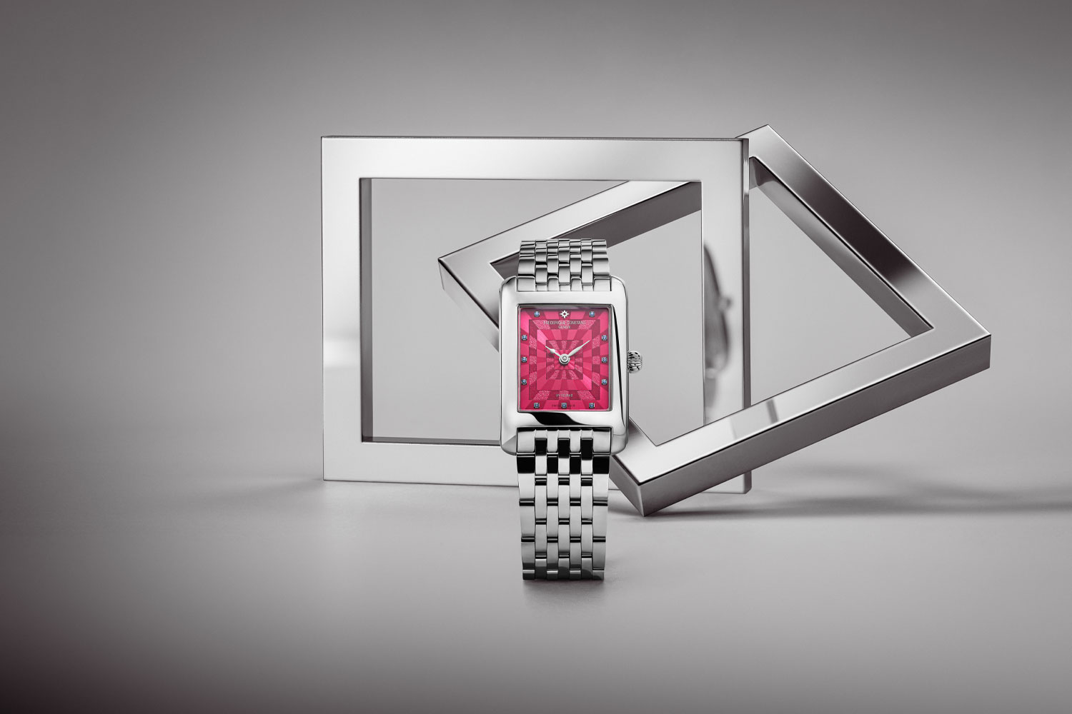 Classics Carrée Felipao - Blush Edition by Frederique Constant