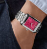 Classics Carrée Felipao - Blush Edition von Frederique Constant am Handgelenk