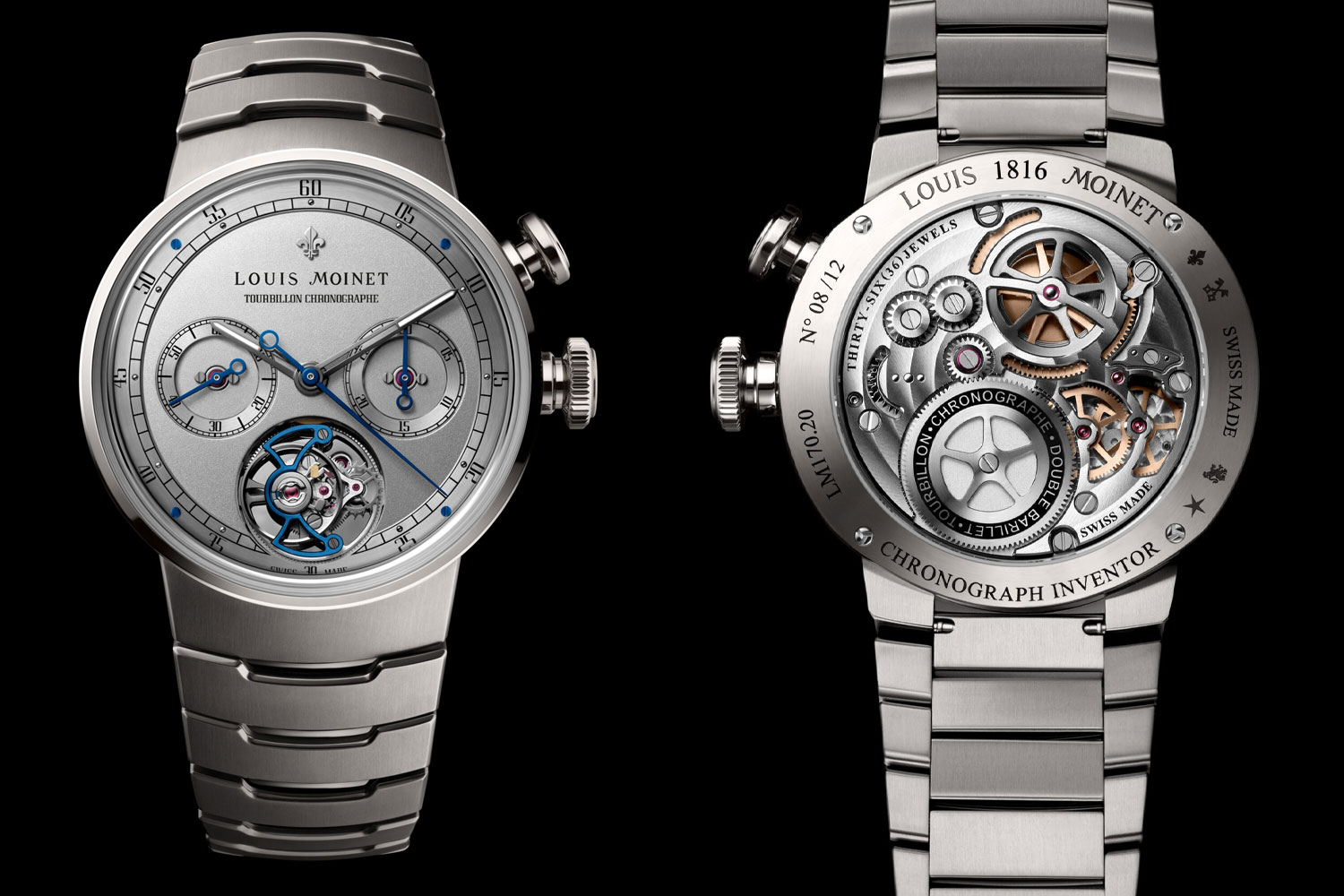 1816 Tourbillon Chronograph von Les Ateliers Louis Moinet