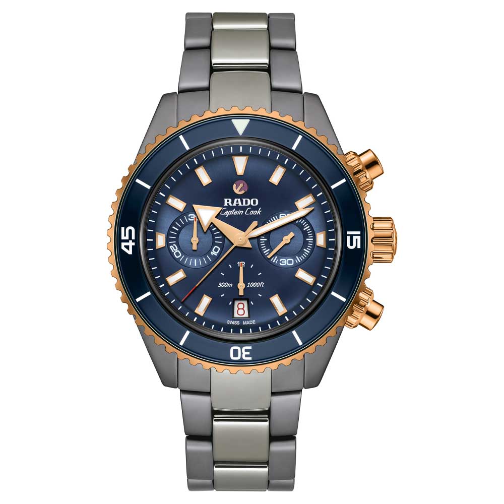 Rado: Captain Cook High-Tech Ceramic Chronograph
