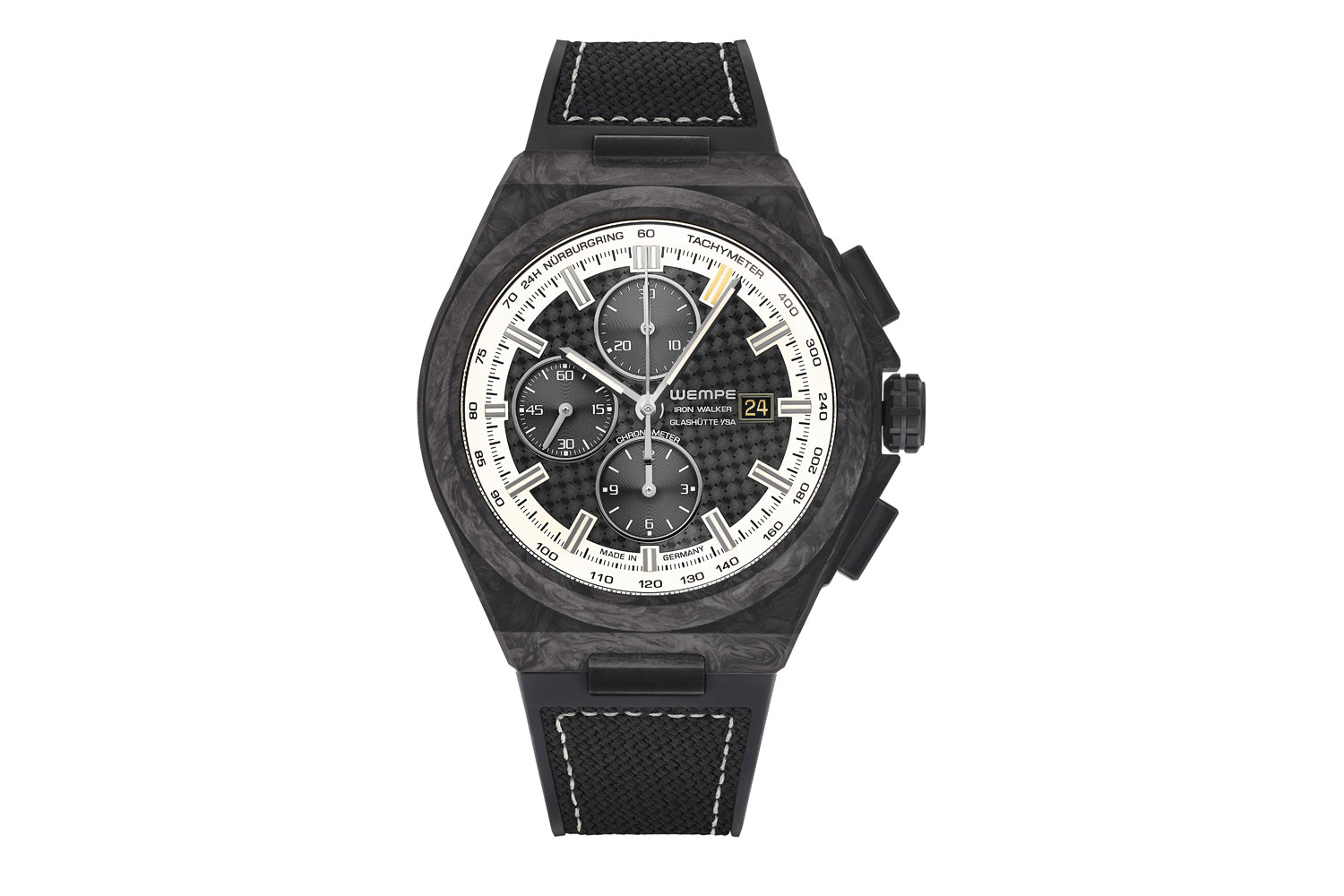 Iron Walker Chrono XL Carbon Model 24h Nürburgring Edition WI690019 by Wempe