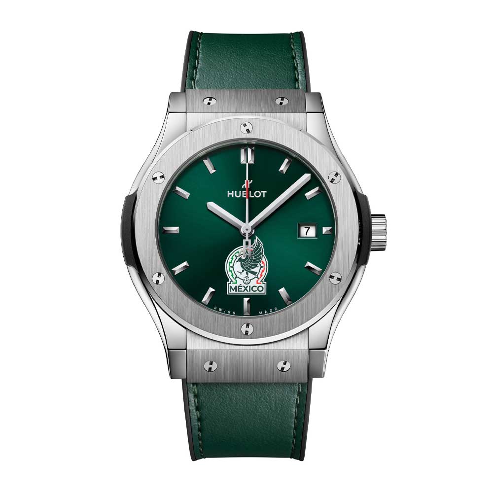 Classic Fusion Chronograph SNM Titanium by Hublot