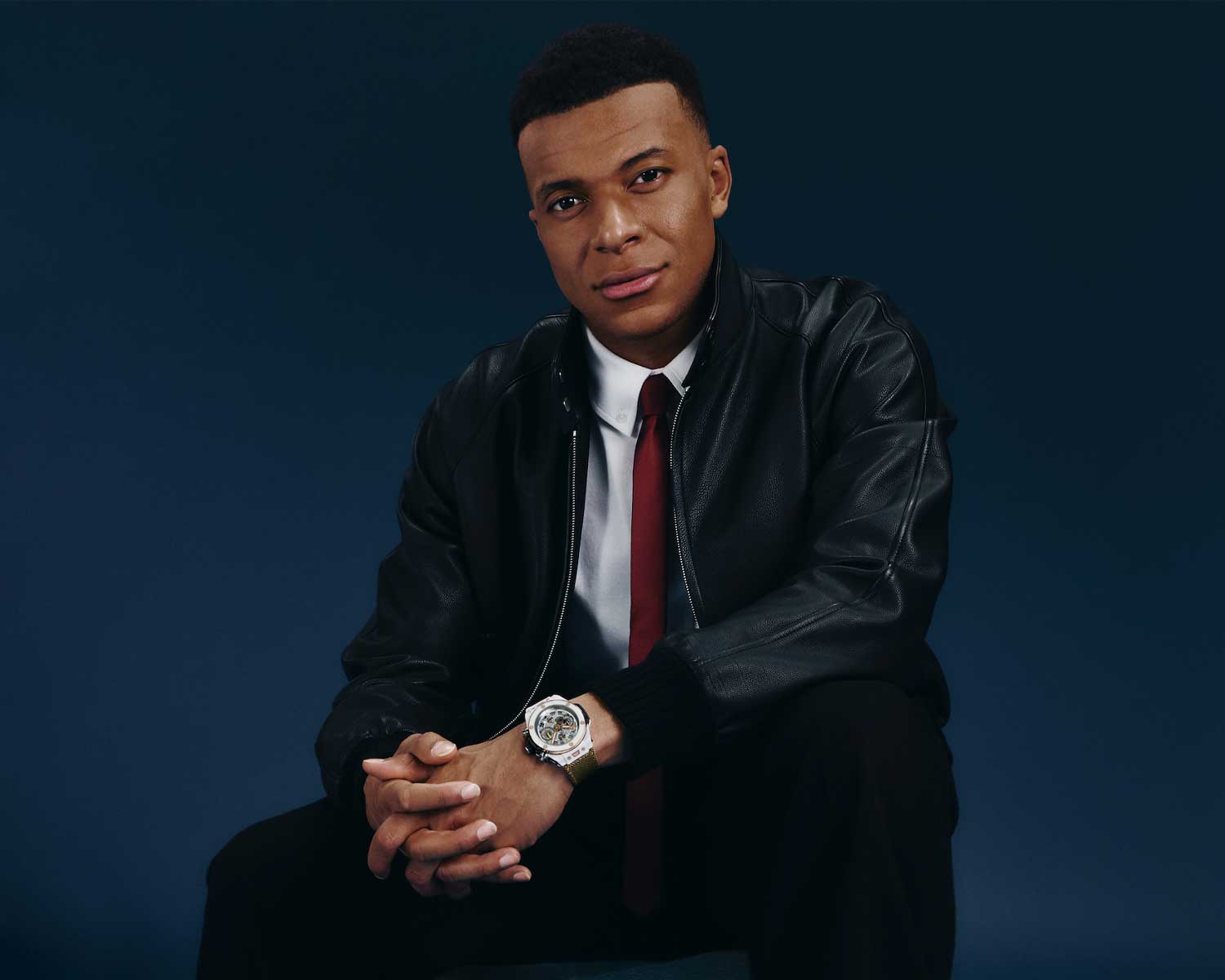 Kylian Mbappé Wearing the Hublot Big Bang Reloaded on His Wrist