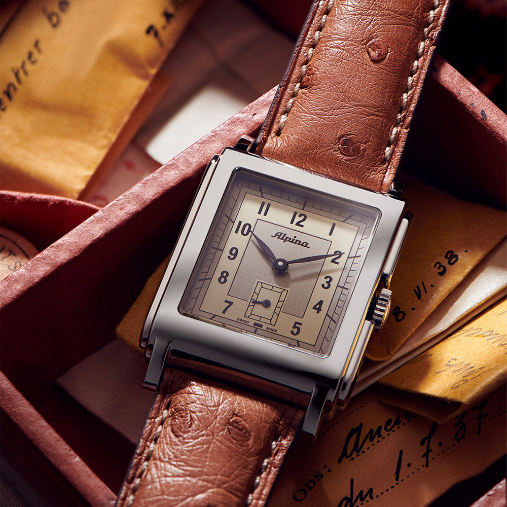 Heritage Carrée Mechanical 140 Years by Alpina