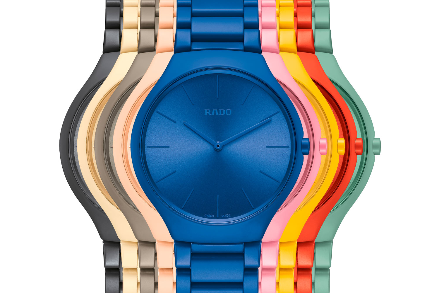 True Thinline Le Corbusier aus Highteck-Keramik von Rado