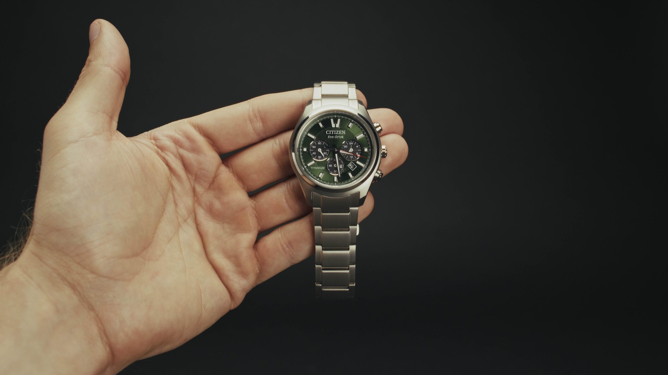 Citizen Super Titanium™ Chronograph CA4750-51X Up Close