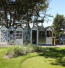 Pop-up von Longines auf Sylt mit Holzhäuschen,