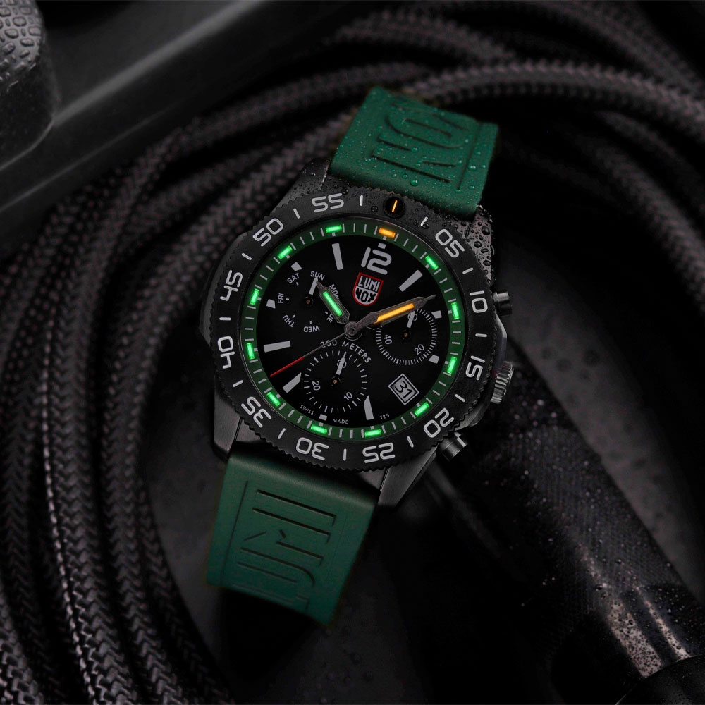 Luminox Pacific Diver Chronoraph 3140, nachleuchtend