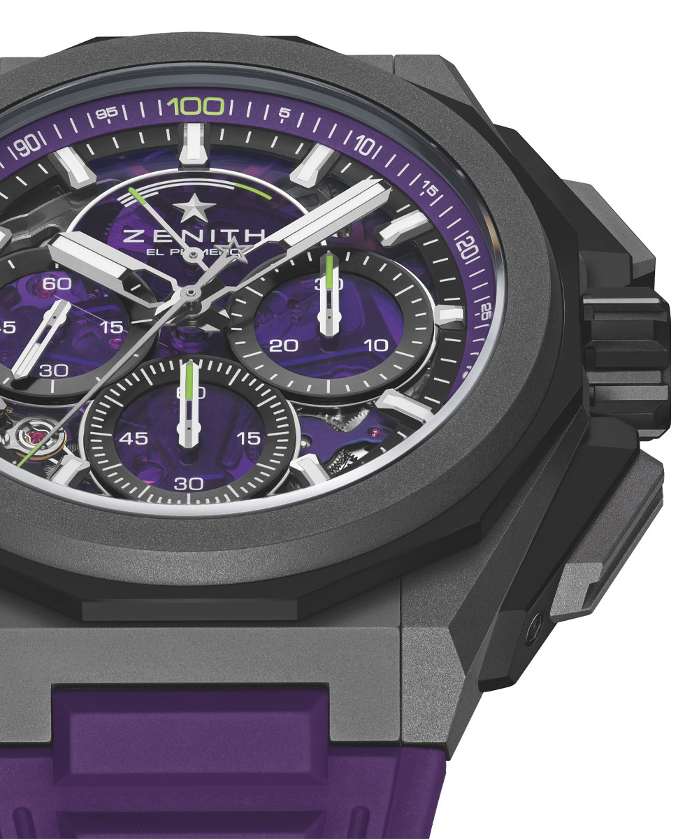 Zenith Defy Extreme Ultraviolet im Anschnitt