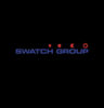 Logo Swatch Group auf schwarzem Hintergrund