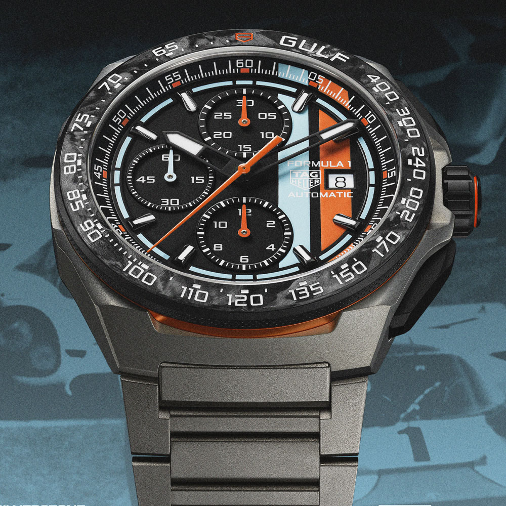 Formula 1 Automatic Chronograph x Gulf von TAG Heuer