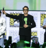 Robert Downey Jr. is wearing the Gerald Charles Maestro 2.0 Ultra-Thin in Emerald Green