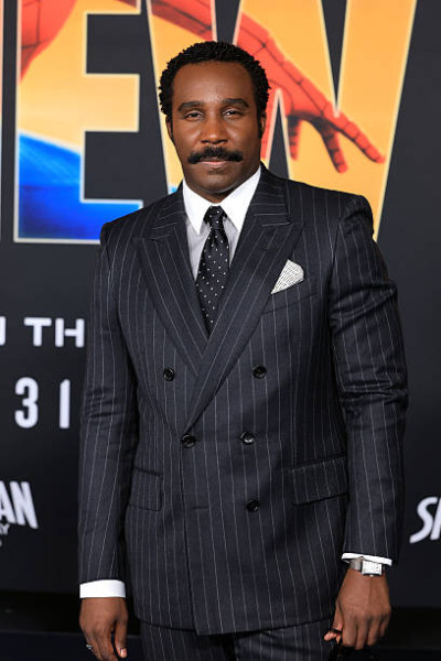 Tramell Tillman wears a Jaeger-LeCoultre Reverso Tribute Monoface Small Seconds in white gold.