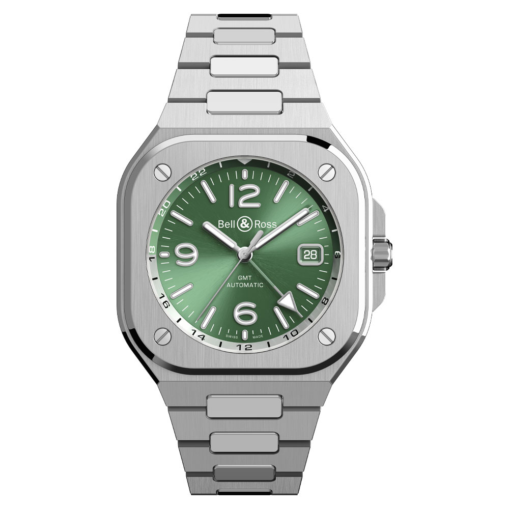 Bell & Ross BR-05 GMT Green Steel