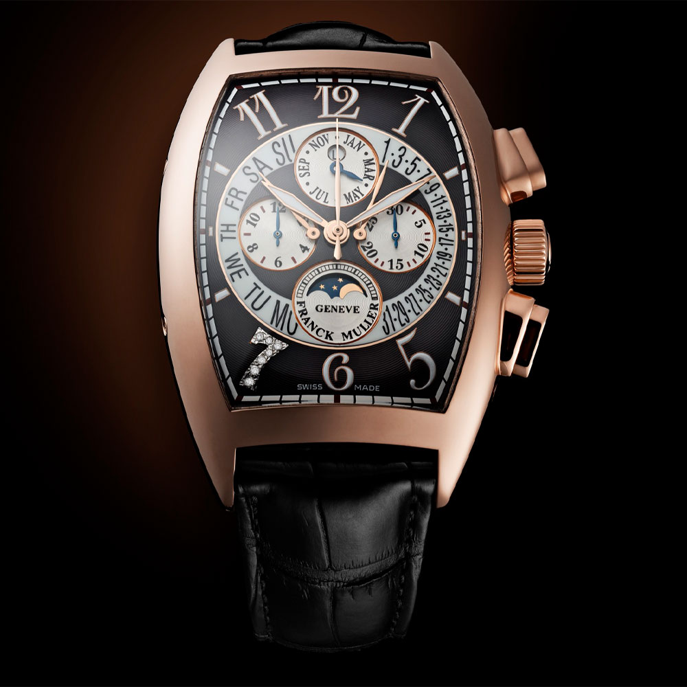 Franck Muller: Perpetual Calendar Chronograph Bi-Retro 