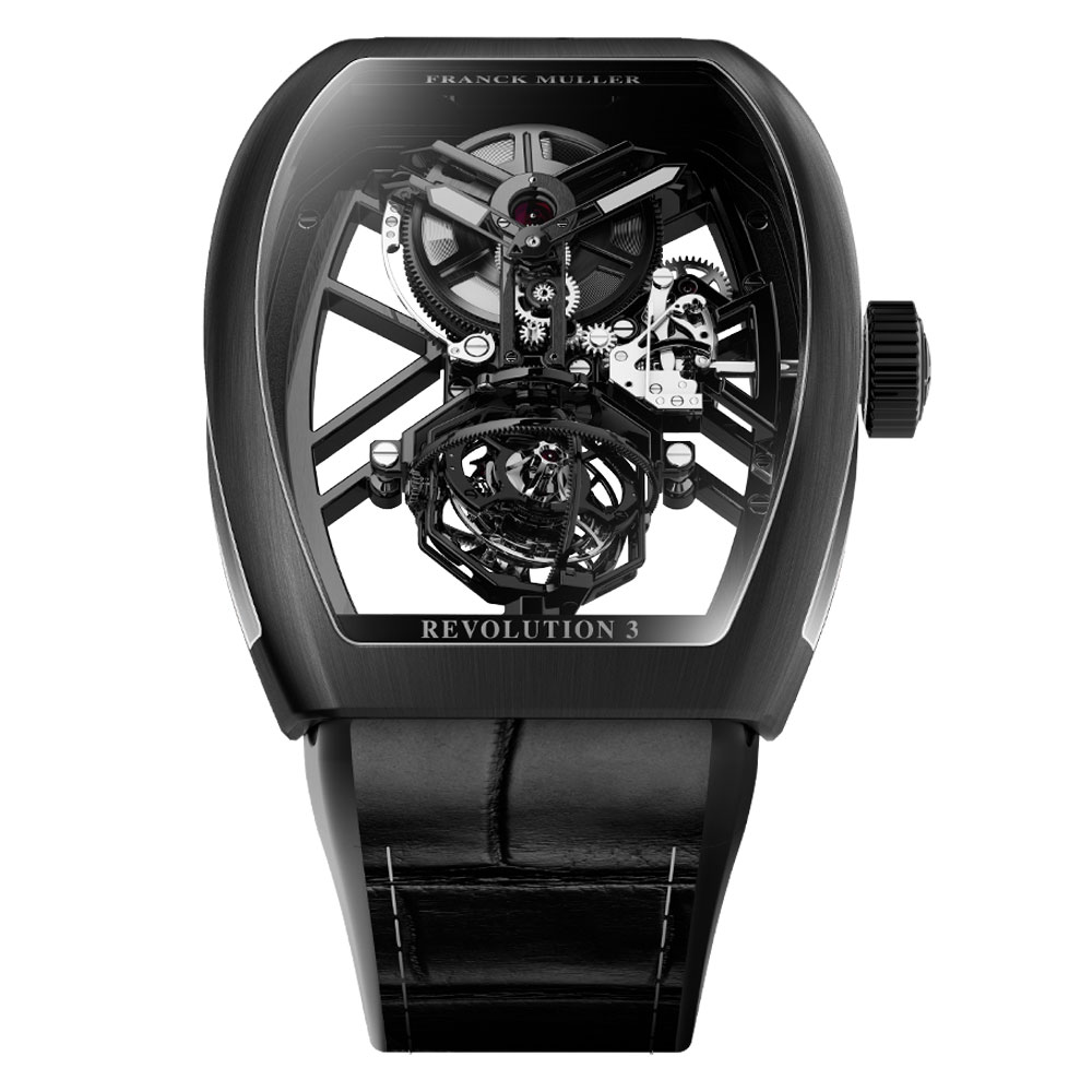 Franck Muller: Vanguard Aero Revolution 3 Skeleton