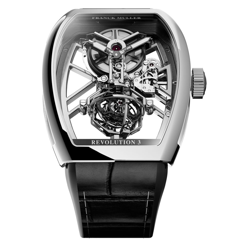 Franck Muller: Vanguard Aero Revolution 3 Skeleton