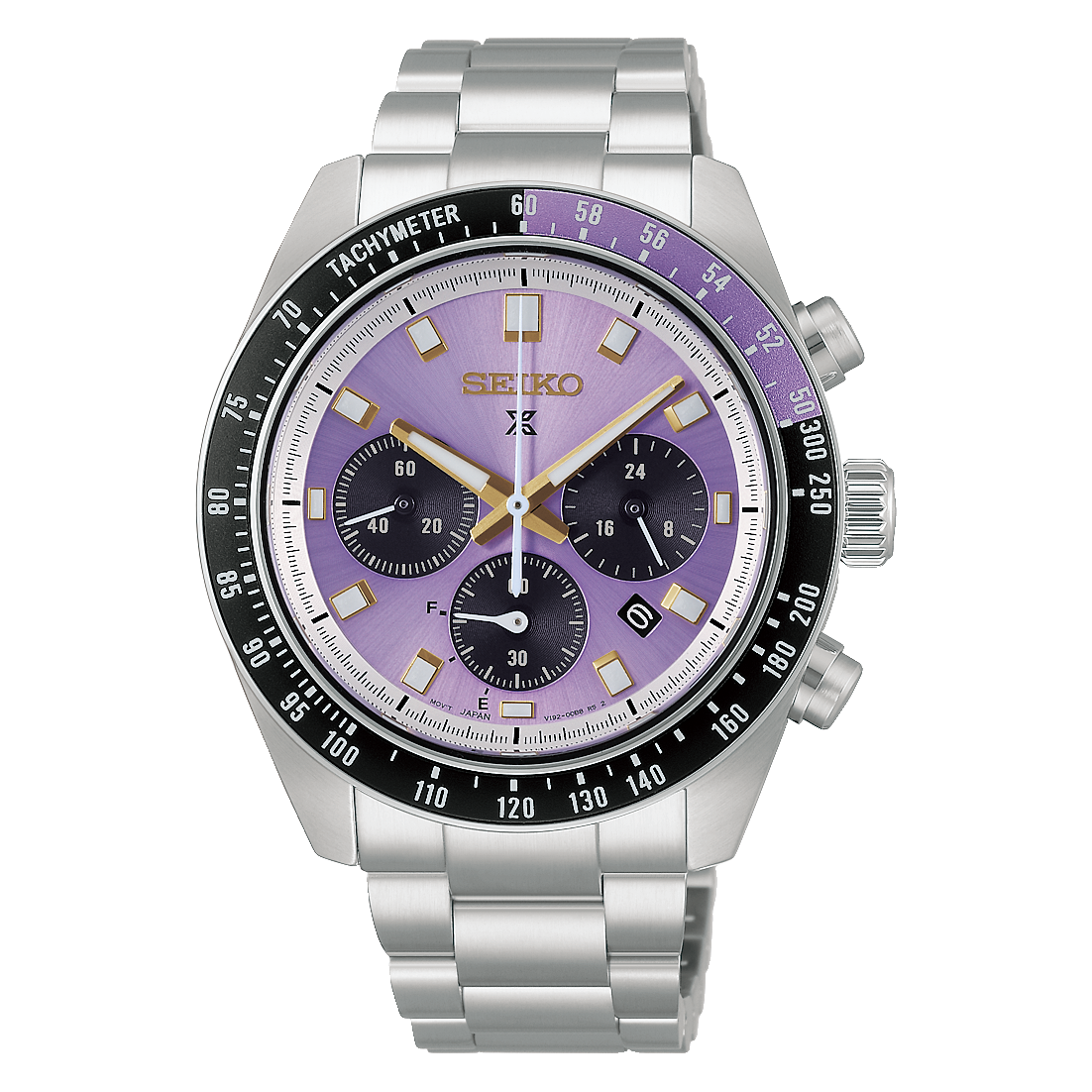 Seiko Prospex Speedtimer Solar Chronograph HBJ005P1 in Edo Violet