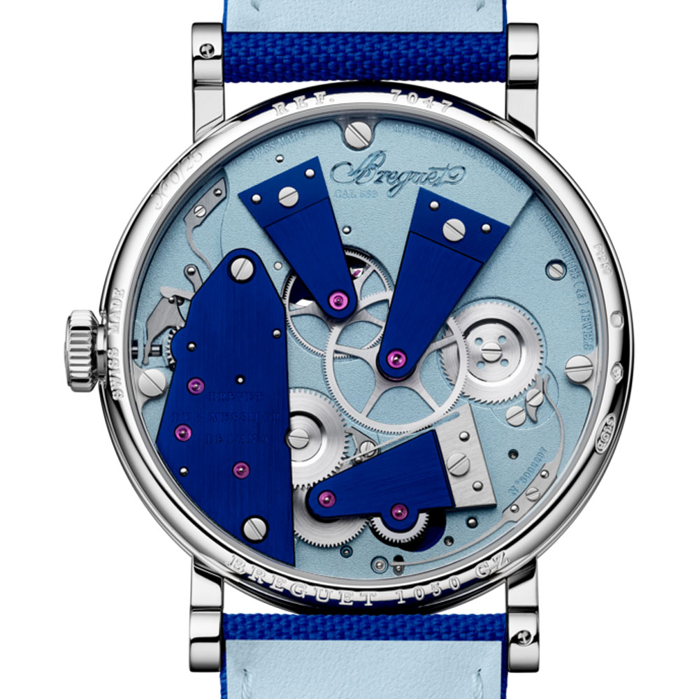 Tradition Tourbillon 7047 von Breguet, Rückseite