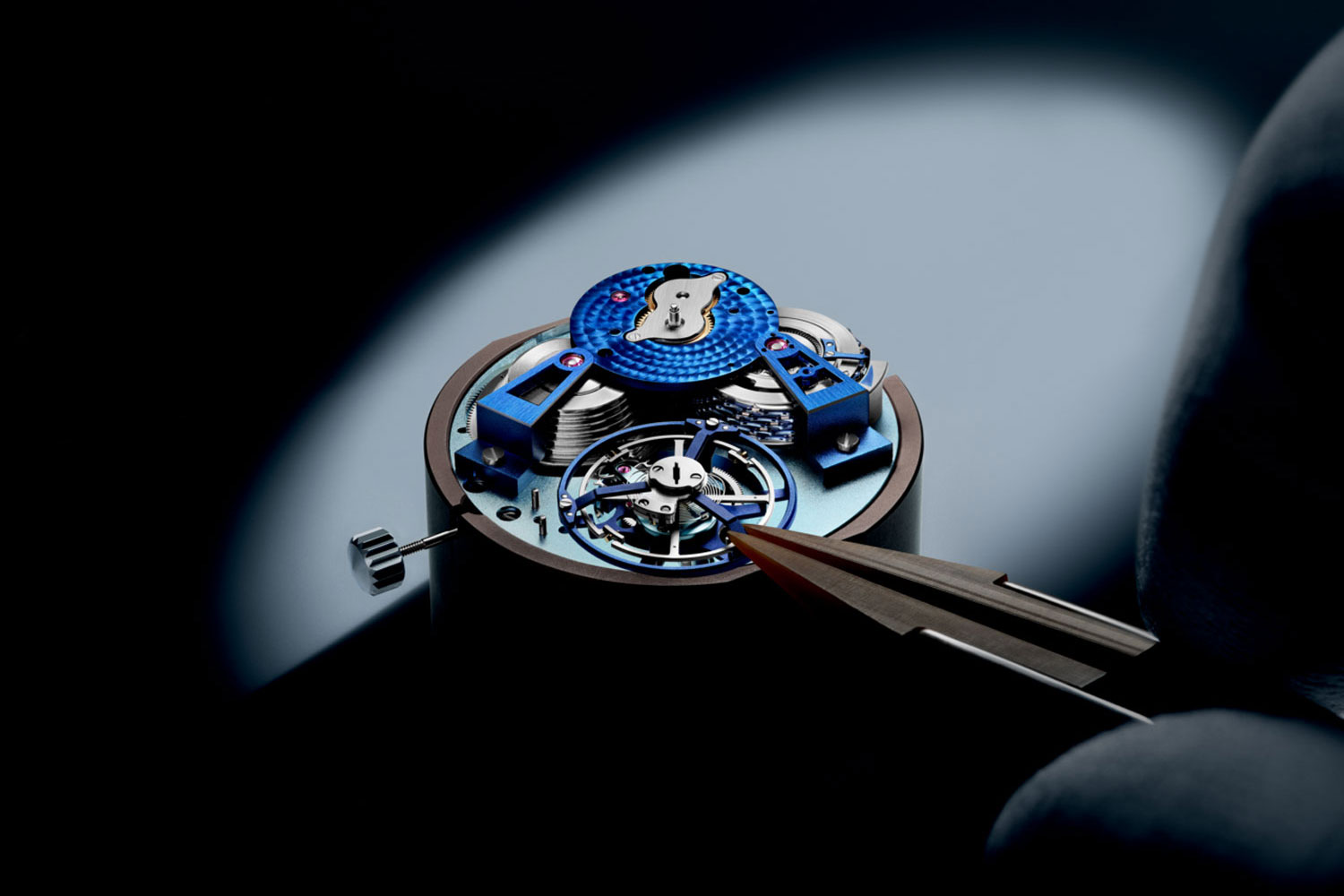 Uhrwerk der Tradition Tourbillon 7047 von Breguet