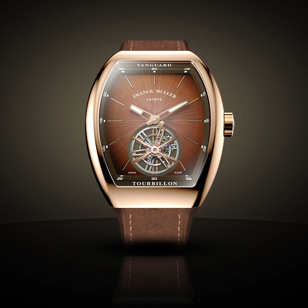 Franck Muller: Vanguard Slim Sfumato Tourbillon