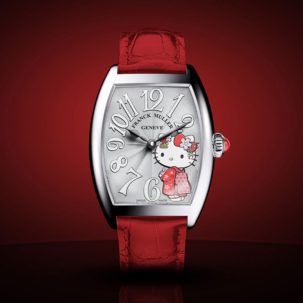 Franck Muller: Cintrée Curvex Hello Kitty Kimono