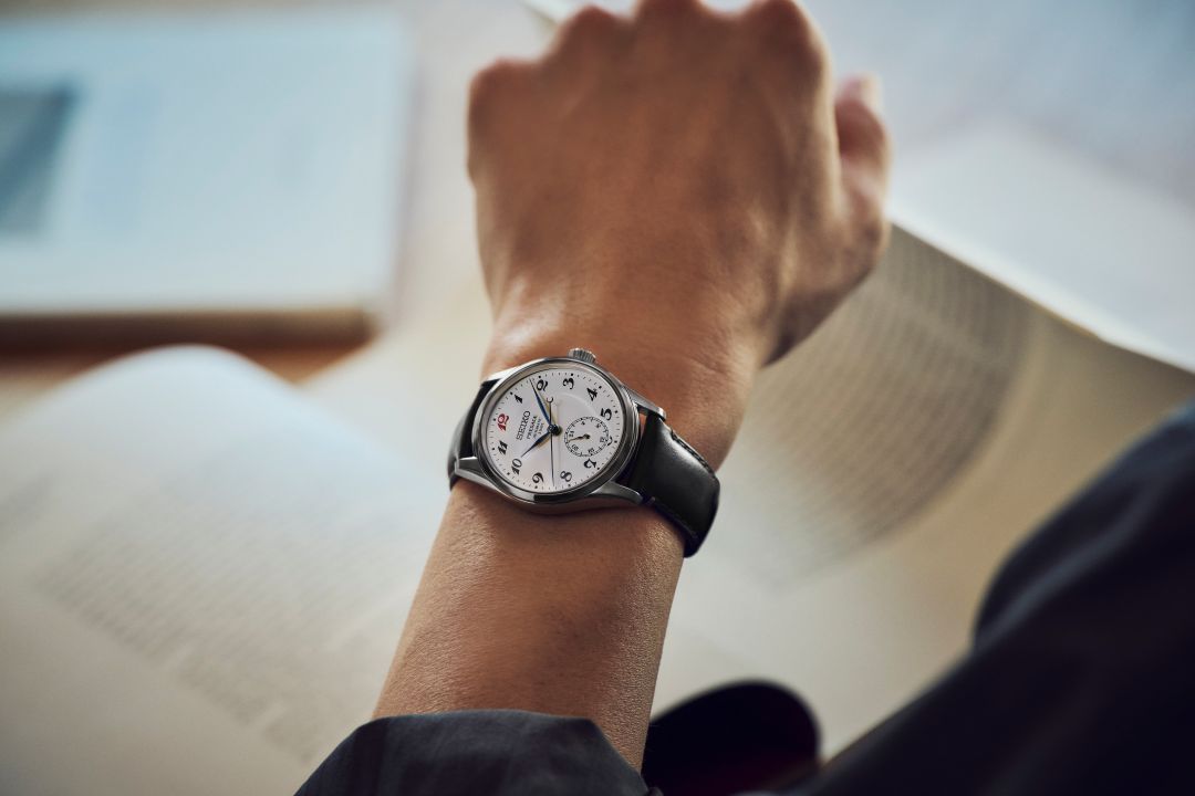 Seiko Presage Classic Series HCC005J1 mit weißem Emaillezifferblatt