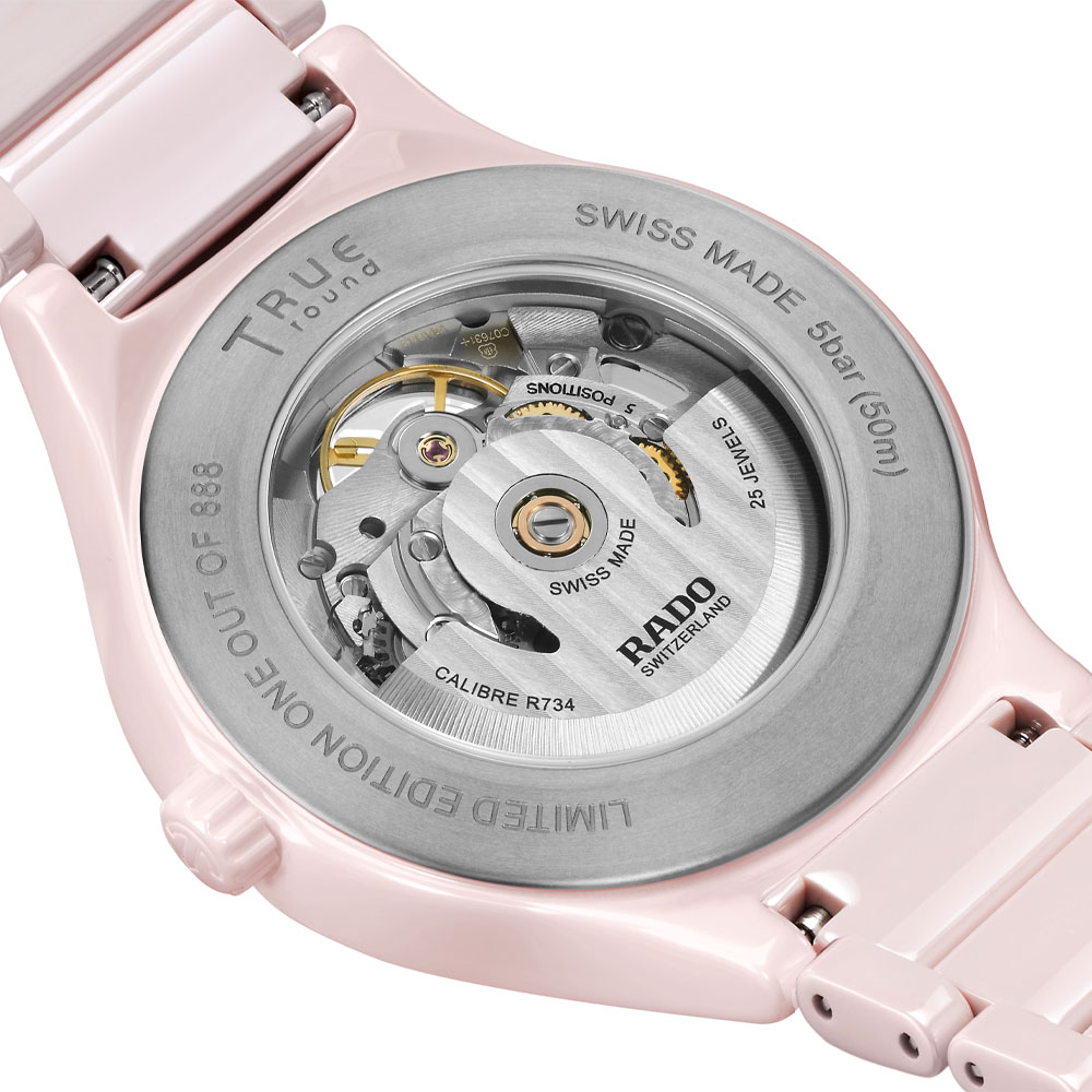 Rado: True Round Open Heart Limited Edition, Back