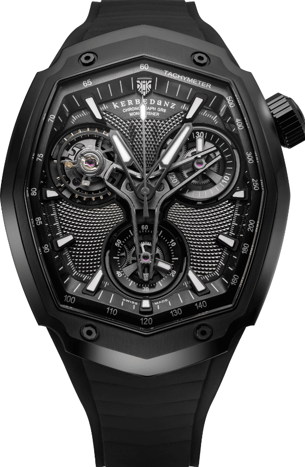 Kerbedanz MAXSPOR GR8 41 mm Jet Black