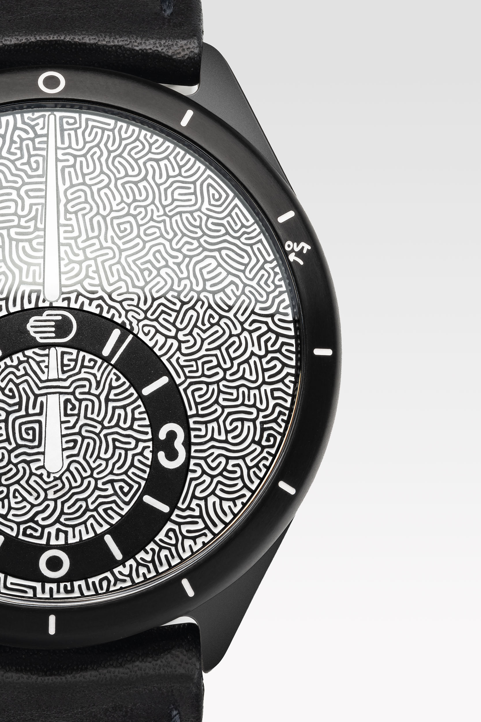 Ressence Type 9 JWB mit schwarzem Zifferblatt