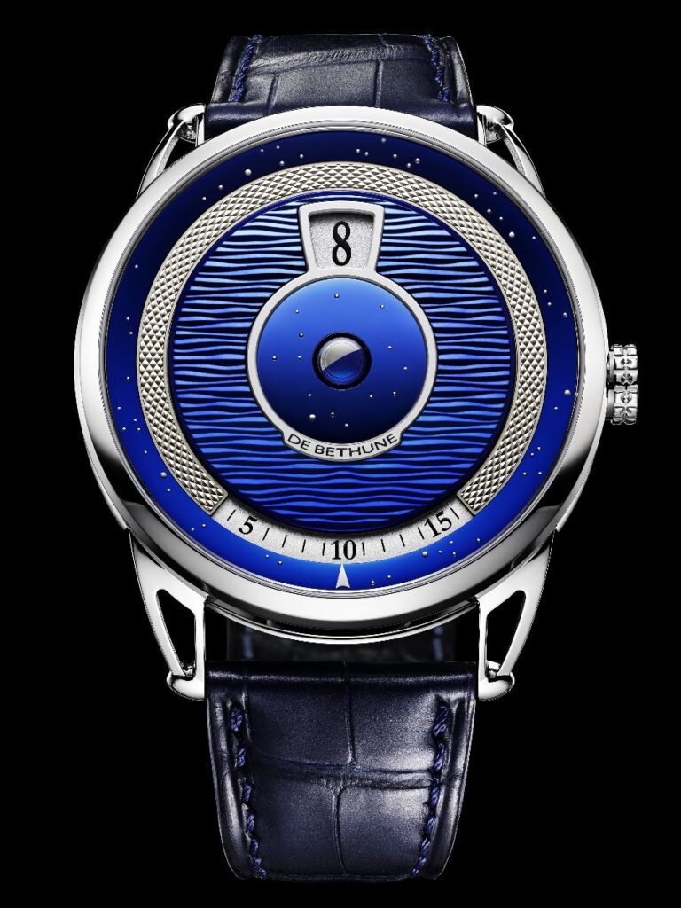 De Bethune DB25 Digitale mit springender Stunde und Mondphase