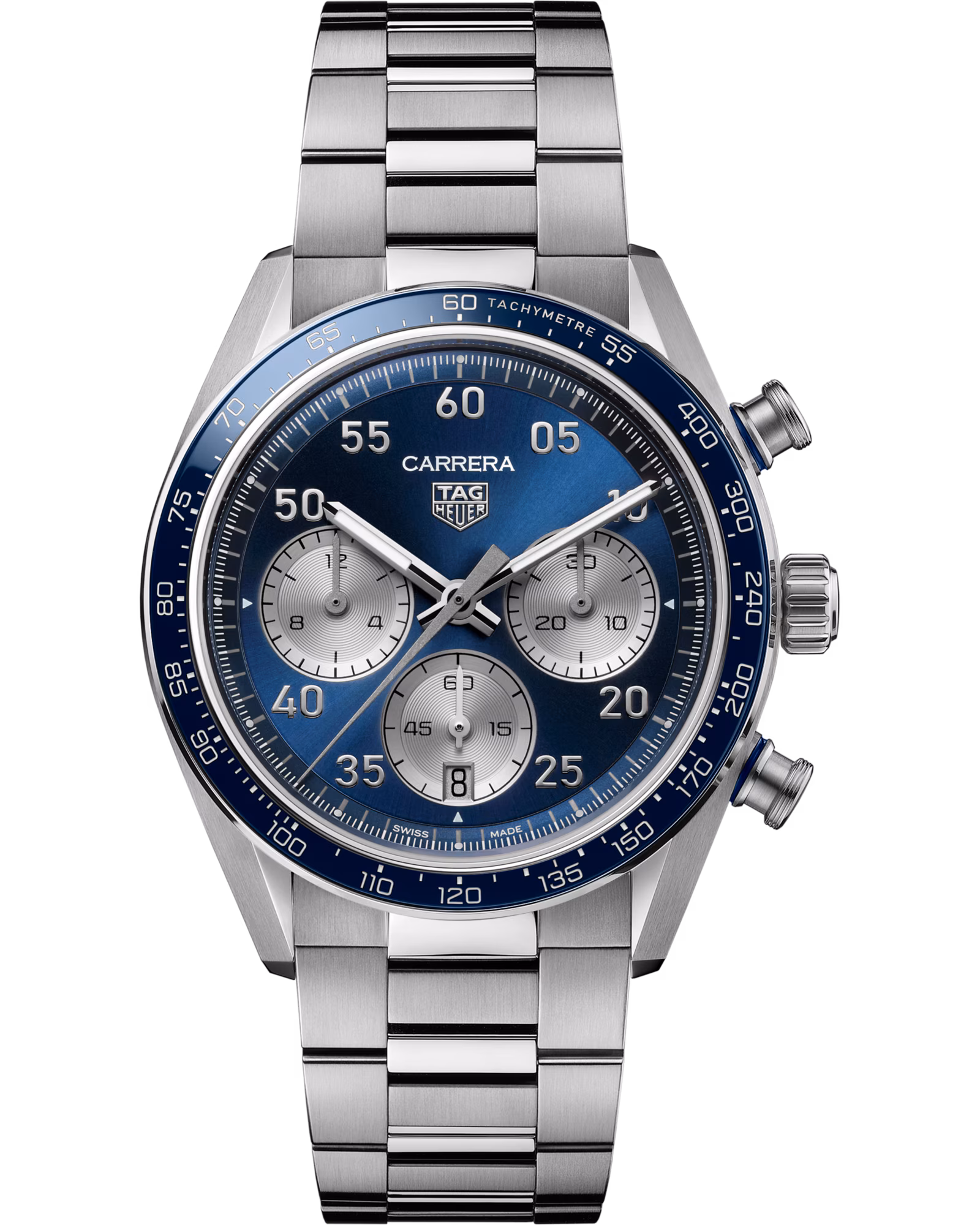 TAG Heuer Carrera Chronograph Sport with a blue dial, reference CDB2111.BA0054