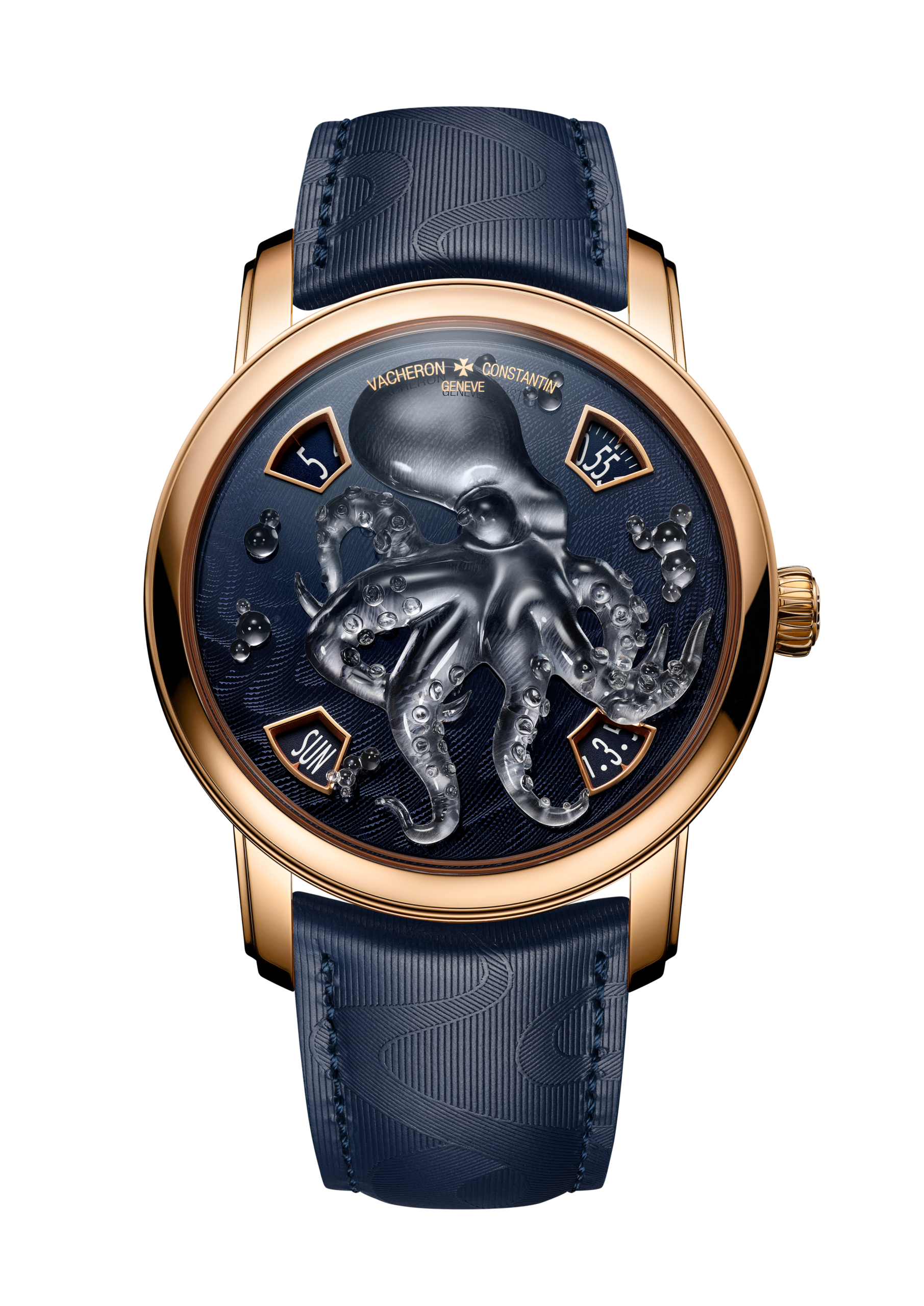 Vacheron Constantin Métiers d’Art Glassoctopus with Glass Sculpture