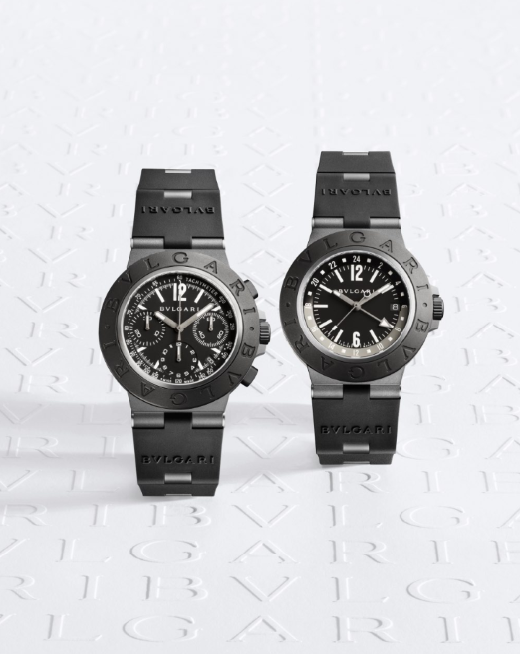 Bvlgari Titanio aus Titan und Kautschuk
