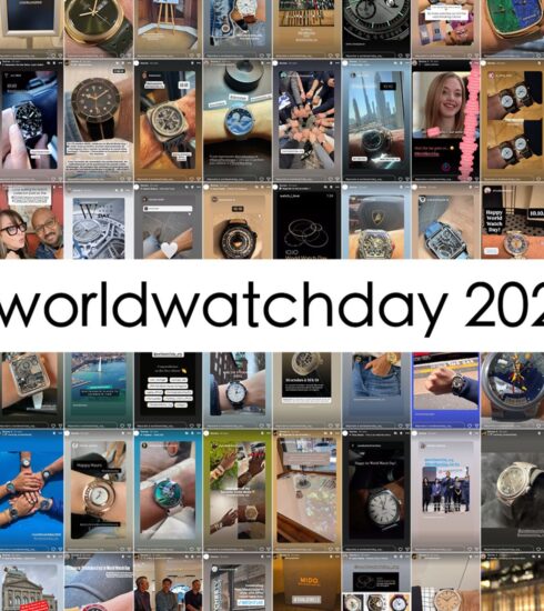 Collage mit Uhren, Uhrmachern und Sammlern zum World Watch Day 2026